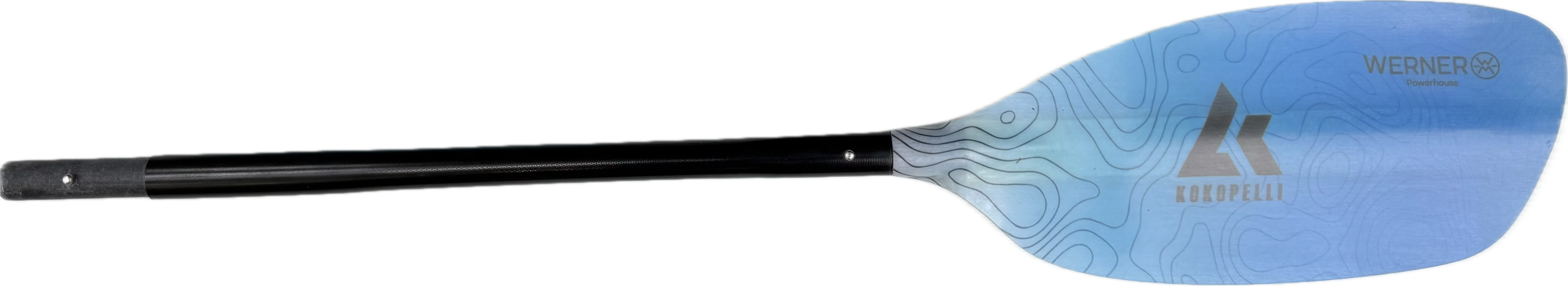 Werner x Kokopelli Powerhouse Paddle (4-Piece Breakdown) - SOCA BLUE - Image 6